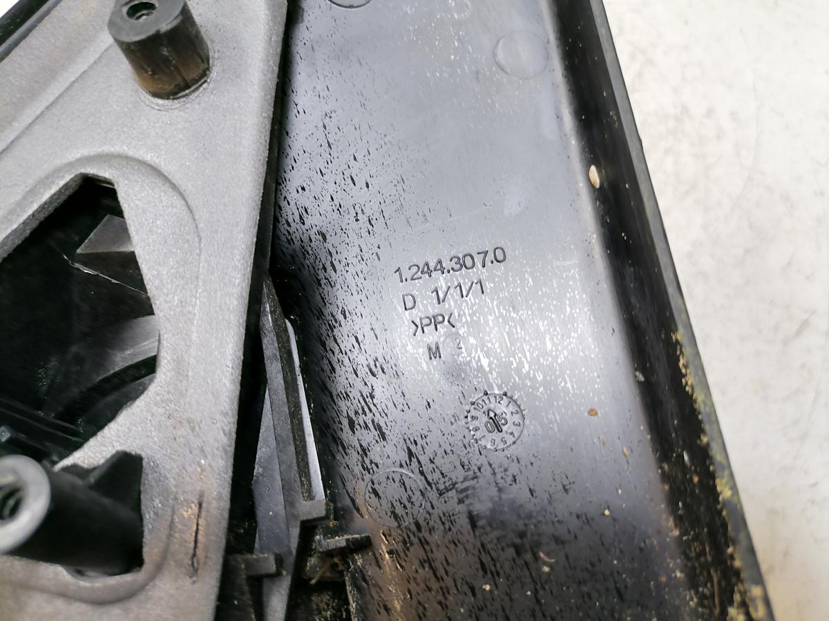 Renault Clio 3 original Au&szlig;enspiegel rechts TEB76 red of fire elektrisch anklappbar Bj.2006